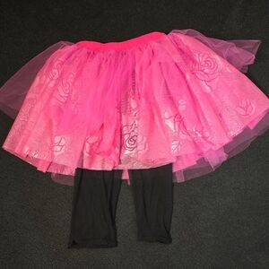 Betsey Johnson Pink Tutu Leggings for Kids